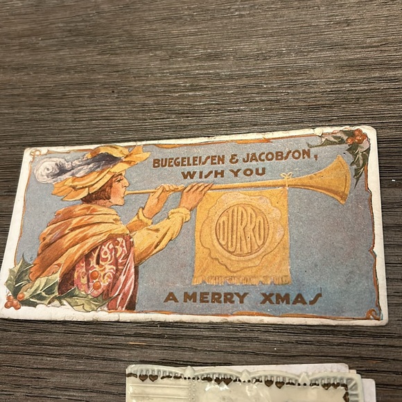 Lot vintage antique Christmas cards ephemera paper celluloid popup 3-d - Picture 2 of 16